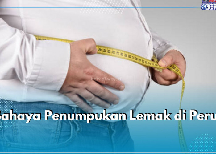 Jangan Anggap Sepele, Ini 5 Bahaya Penumpukan Lemak di Perut, Bisa Sebabkan Penyakit Jantung hingga Diabetes