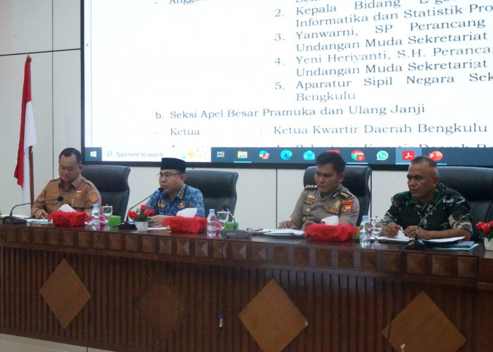Persiapan HUT Ke-81 RI, Pemprov Bengkulu Rancang Agenda Semarak UMKM hingga Panjat Pinang Terbesar