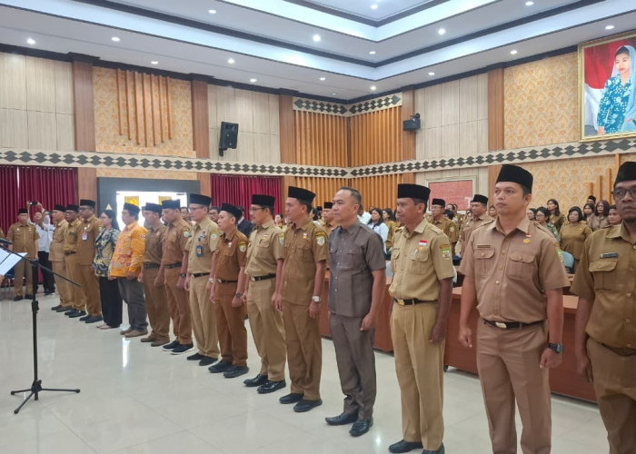 Helmi Hasan Kukuhkan Pengurus Retret Merah Putih bagi 350 ASN Kristiani Pemprov Bengkulu