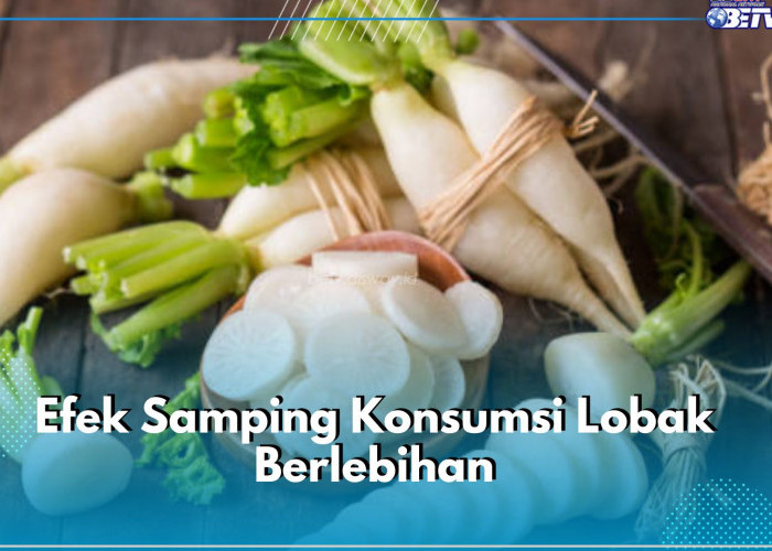 Pahami Efek Samping Konsumsi Lobak Berlebihan Ini bagi Tubuhmu, Bisa Sebabkan Masalah Pencernaan