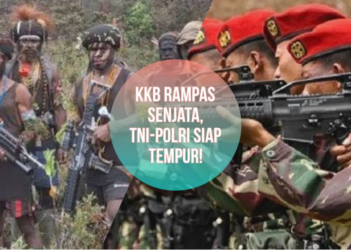 Bahaya! KKB Rampas Senjata Milik Prajurit, TNI-Polri Siap Tempur untuk Rebut Kembali!