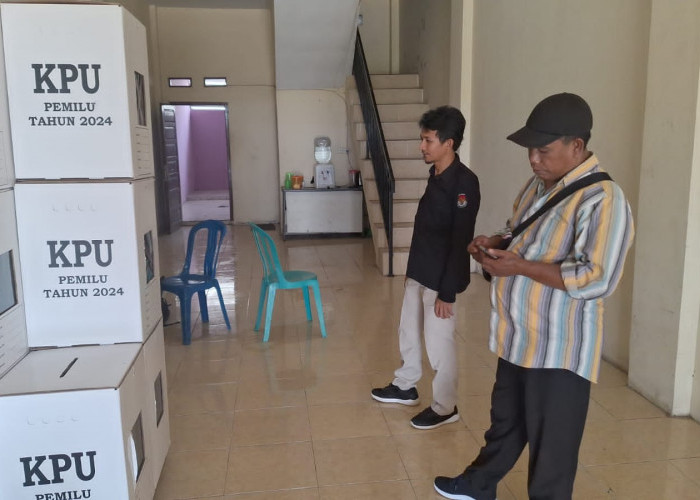 KPU Bengkulu Tengah Temukan 4 Kotak Suara Pemilu Rusak
