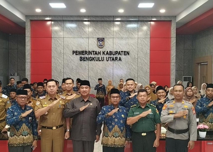 Wabup Sumarno Lepas Keberangkatan 45 Kafilah MTQ Bengkulu Utara Menuju Seluma