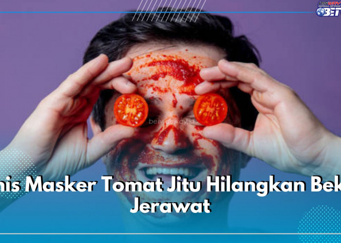 4 Jenis Masker Tomat Jitu Hilangkan Bekas Jerawat Membandel di Wajah
