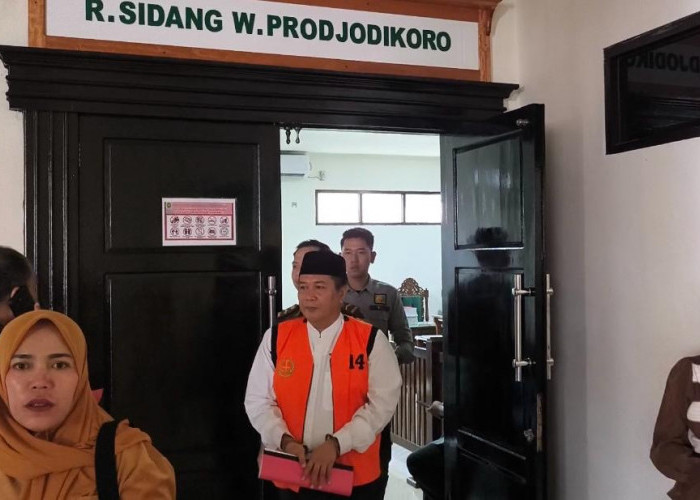 Tok! Eks Kades Lebong Tandai Divonis 5 Tahun Bui dan Wajib Ganti Kerugian Negara Rp1,2 Miliar