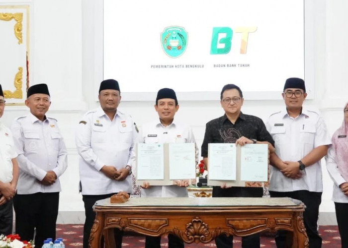 Sinergi Badan Bank Tanah & Pemkot Bengkulu, Sulap Lahan Tidur Jadi Kawasan Produktif