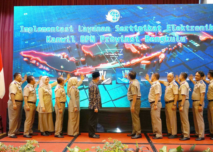 DPRD Provinsi Bengkulu Apresiasi Peluncuran Layanan Elektronik Kantor Pertanahan