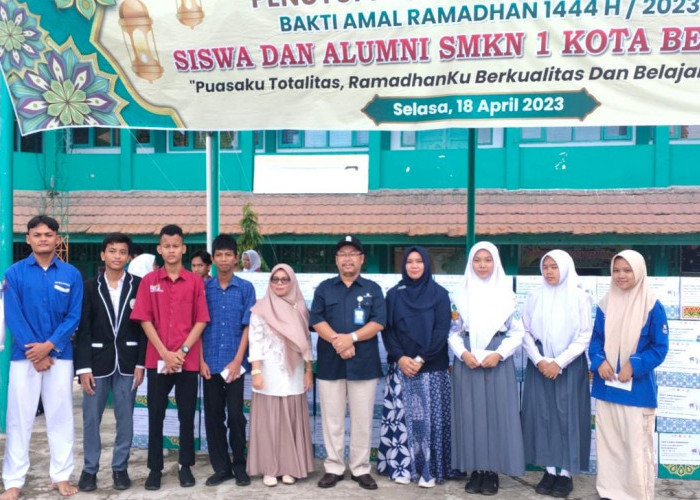 Universitas Terbuka Berpartisipasi dalam Bakti Amal Ramadhan SMKN 1 Bengkulu 