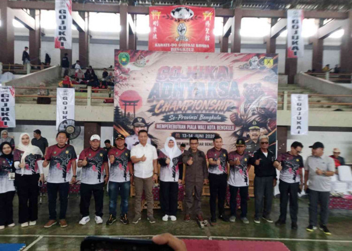 756 Karateka Siap Bertarung di Gojukai Adhyaksa Championship 2026, Rebut Piala Walikota Bengkulu