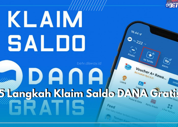 Hanya 5 Langkah, Klaim Saldo DANA Gratis Rp500.000 Berikut Ini, Langung Cair Tanpa Aplikasi Lain!