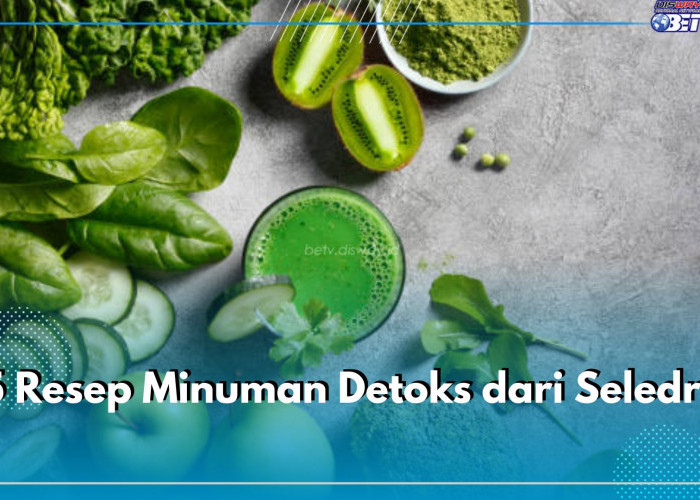 5 Resep Minuman Detoks dari Seledri, Bagus untuk Bersihkan Usus, lambung, dan Sistem Pencernaan