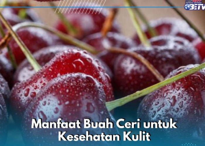 Manfaat Buah Ceri bagi Kesehatan Kulit, Cek di Sini! Auto Wajah Makin Terlindungi