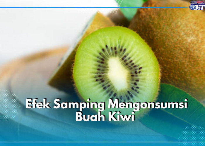 Jangan Konsumsi Berlebihan, Kenali 5 Efek Samping Konsumsi Buah Kiwi
