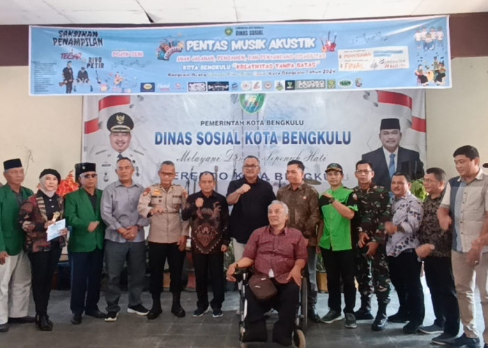 22 Peserta Ikuti Babak Penyisihan Pentas Musik Anak Jalanan dan Disabilitas Kota Bengkulu