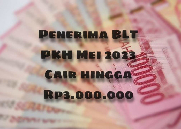 Penerima BLT PKH Mei 2023 Cair hingga Rp3.000.000, Segera Cek KPM Melalui cekbansos.kemensos.go.id