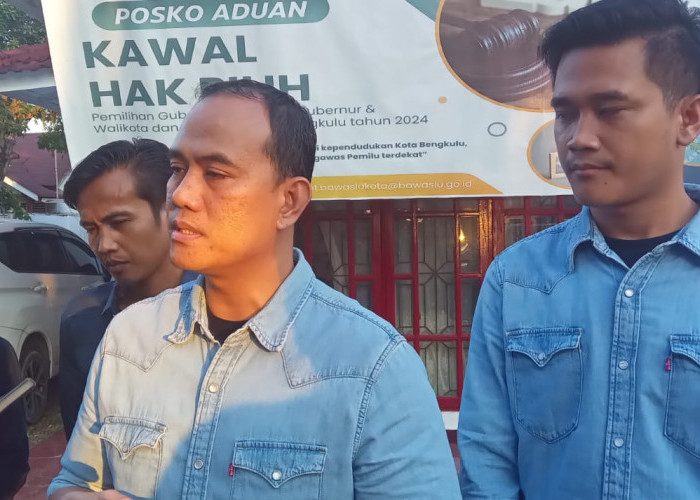 Pasangan Ariyono Gumay-Harialyyanto Gugat Verfak KPU ke Bawaslu Kota Bengkulu