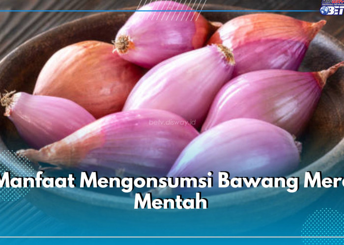 Inilah 9 Manfaat Mengonsumsi Bawang Merah Mentah, Jarang Diketahui Cek di Sini