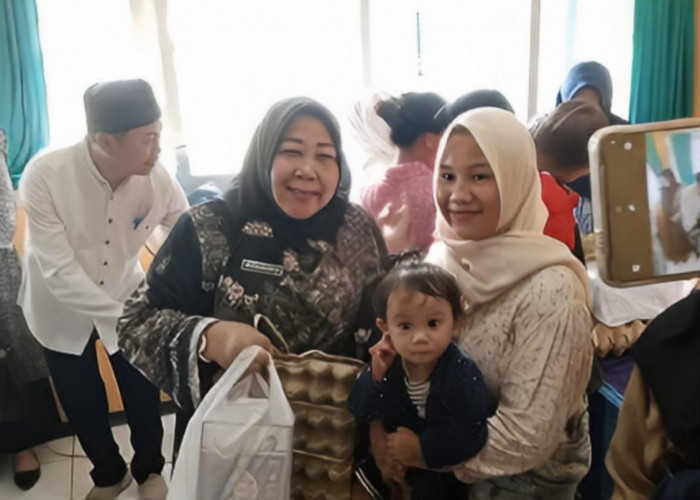 Cegah Stunting, Pemkot Bengkulu Bagikan Paket Susu dan Telur Selama 3 Bulan