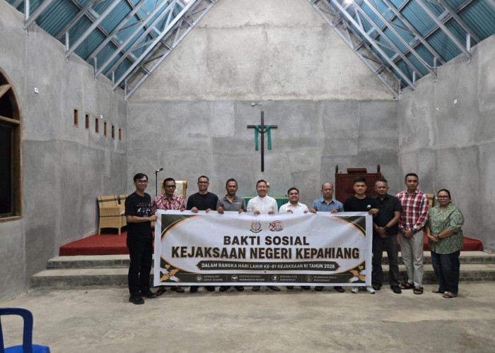 Bakti Sosial HUT Kejaksaan, Kejari Kepahiang Temukan Rumah Ibadah Belum Kantongi Izin