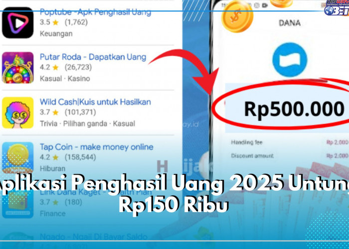 Klaim Saldo DANA Gratis, Main Aplikasi Penghasil Uang 2025 Untung Rp150 Ribu, Buktikan Sekarang!