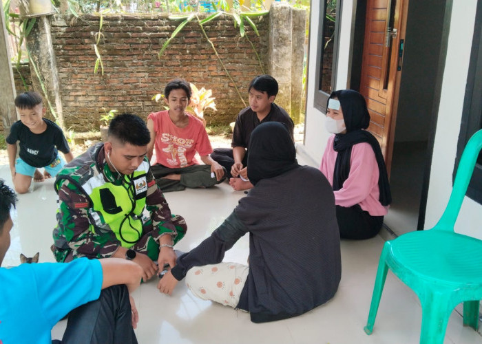 Kodim Seluma Hadirkan Layanan Berobat Gratis di Lokasi TMMD Lubuk Lagan, Warga Beri Apresiasi