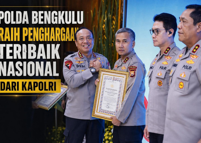 Bengkulu Paling Aman, Gubernur Helmi Hasan Sanjung Prestasi Nasional Kapolda