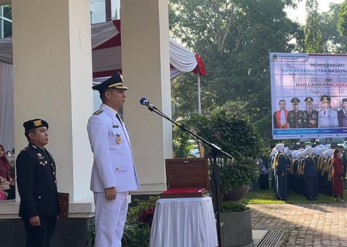 Pimpin Upacara Harkitnas dan Hari Lahir Pancasila, Plt Bupati Hendri Serukan Gotong Royong Membangun Rejang Le