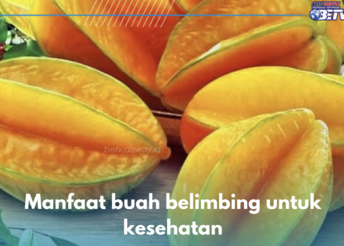 5 Manfaat Buah Belimbing untuk Kesehatan, Tingkatkan Sistem Kekebalan Tubuh Salah Satunya