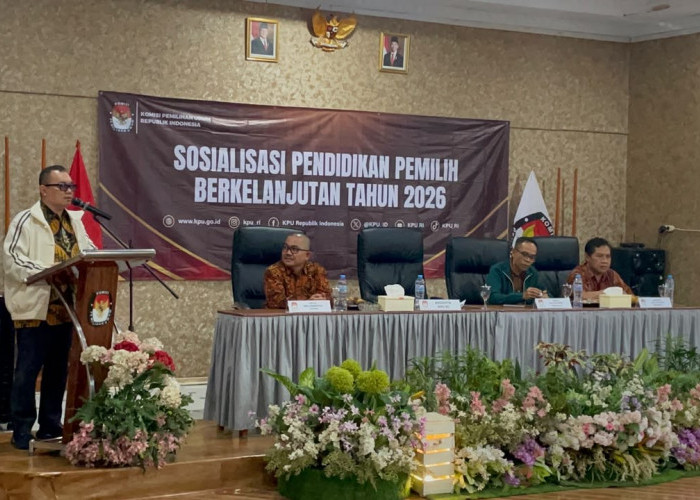 Parsadaan Harahap Buka Sosialisasi di Lebong, KPU RI Genjot Pendidikan Pemilih Berkelanjutan