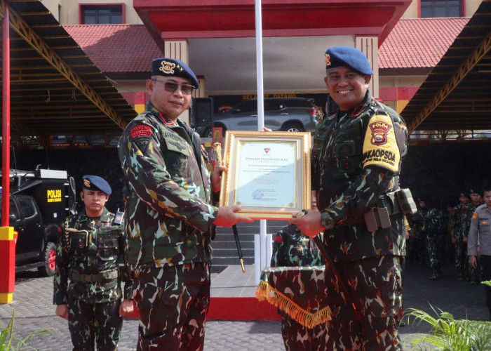 Kapolda Bengkulu Dianugerahi Gelar Warga Kehormatan Brimob Polri