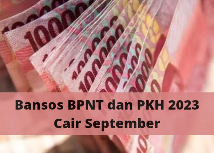 Bantuan Hingga Rp3 Juta, Bansos PKH dan BPNT 2023 Cair September, Cek jadwalnya di Sini