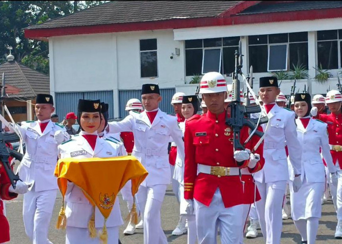 Thabita Rima A, Sosok Pembawa Baki HUT RI ke-79 di Balai Semarak Bengkulu