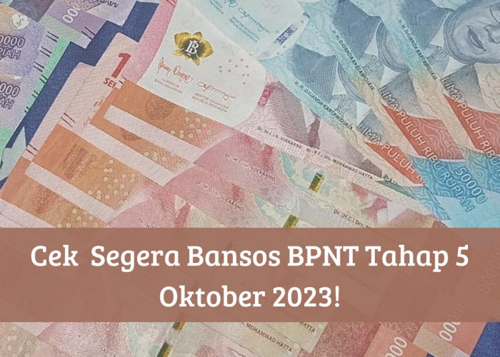 Bansos BPNT Tahap 5 Cair Lagi Oktober 2023, Uang Gratis Rp400.000 Langsung Masuk Rekeningmu, Cek Penerimanya!