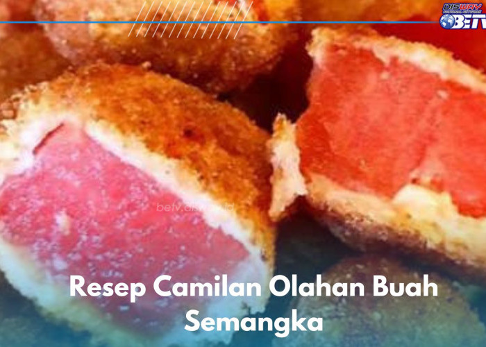 Cobain Resep Olahan Semangka Ini, Segar dan Bikin Nagih, Camilan Sehari-hari yang Wajib Dicoba