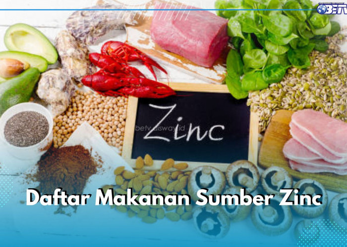 Ini Daftar Makanan Sumber Zinc untuk Tubuh, Ada Daging Merah hingga Telur