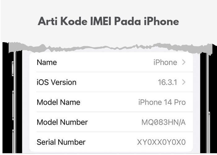 Periksa Produk iPhonemu Ilegal atau Tidak Melalui Kode IMEI, Cek Lokasinya Disini, Ketahui Juga Makna Hurufnya