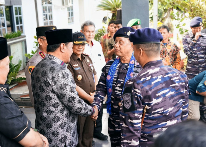 Komandan Lantamal II Padang Kunker ke Bengkulu, Perkuat Sinergi untuk Keamanan Maritim