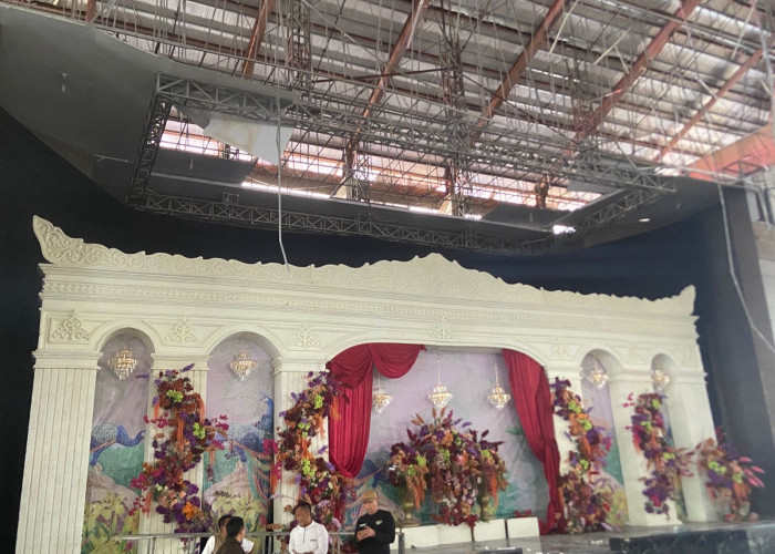 Gempa Gagalkan Pesta Pernikahan di Balai Buntar, Plafon Ambruk dan Dekorasi Rusak