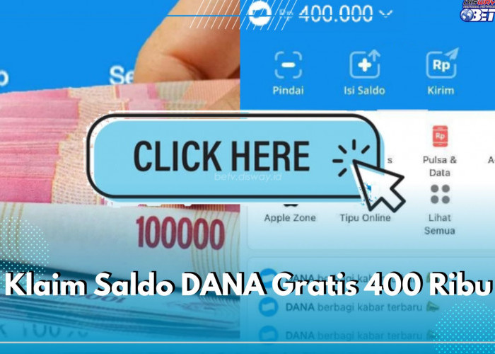 Klaim Saldo DANA Gratis 400 Ribu, Caranya Main Game Penghasil Uang Terbaru 2025, 5 Menit Langsung Cair