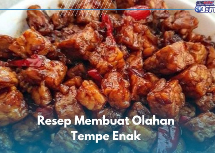 Cobain Olahan Tempe Tanpa Tepung Ini, Enak dan Bikin Nikmat, Cek Resep di Sini