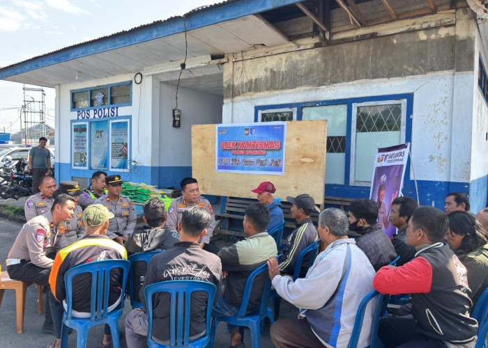 Perkuat Sinergi Keamanan, Kapolres Kepahiang Kukuhkan Driver Ojek Jadi Mitra Kamtibmas