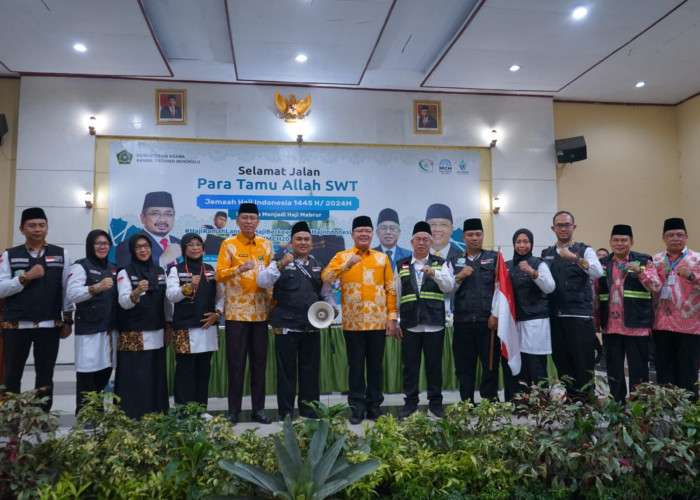 Gubernur Rohidin Mersyah Doakan JCH Provinsi Bengkulu Jadi Haji Mabrur, Kembali ke Bengkulu dengan Selamat