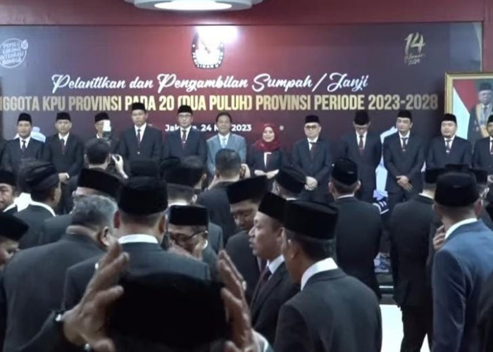Rusman Sudarsono Jabat Ketua KPU Provinsi Bengkulu Priode 2023-2028