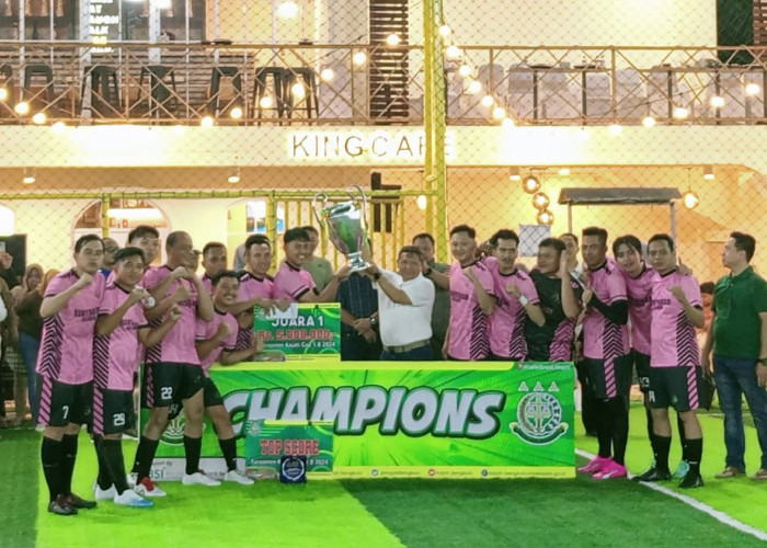 Minisoccer Kejati Cup Bengkulu Berakhir, Kejari Seluma Sabet Juara Pertama 