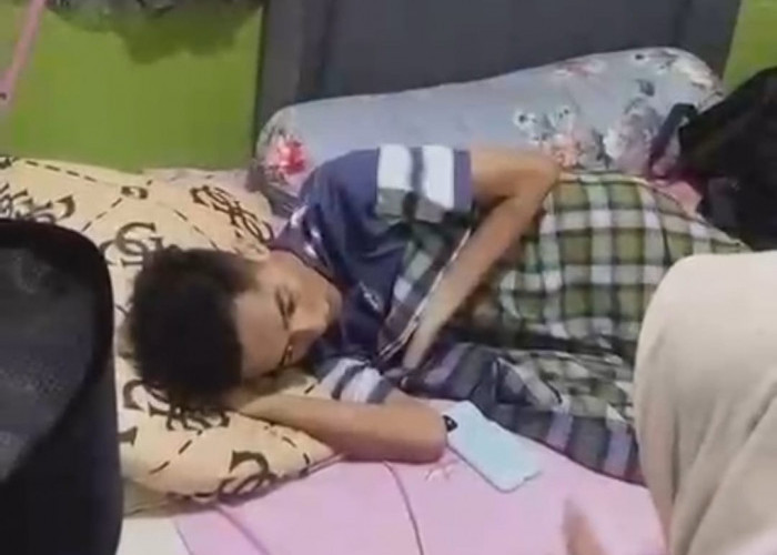 Arif Rahmawan Yulianto, Guru GTT Menderita Tumor Limfoma Disambangi Perwakilan Gubernur Helmi Hasan