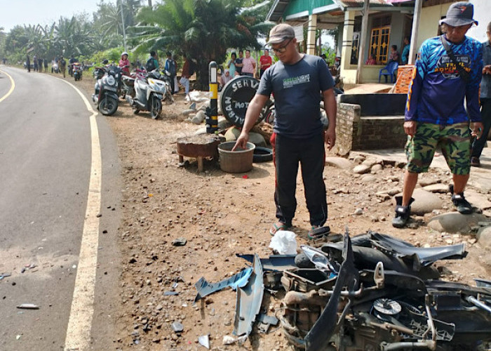 Kecelakaan Truk vs Motor di Jalinbar Bengkulu Utara, Seorang Pelajar Kritis