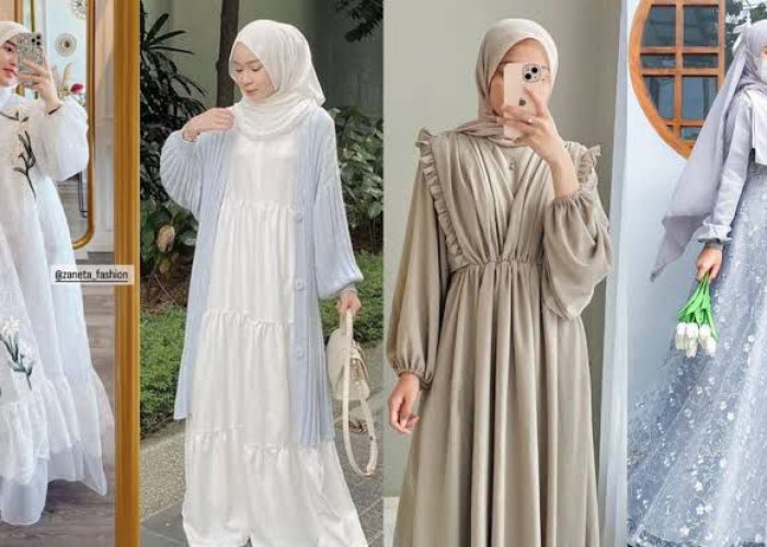 6 Rekomendasi Baju Lebaran 2024 yang Modis dan Stylish, Bikin Penampilan Makin Islami dan Cantik