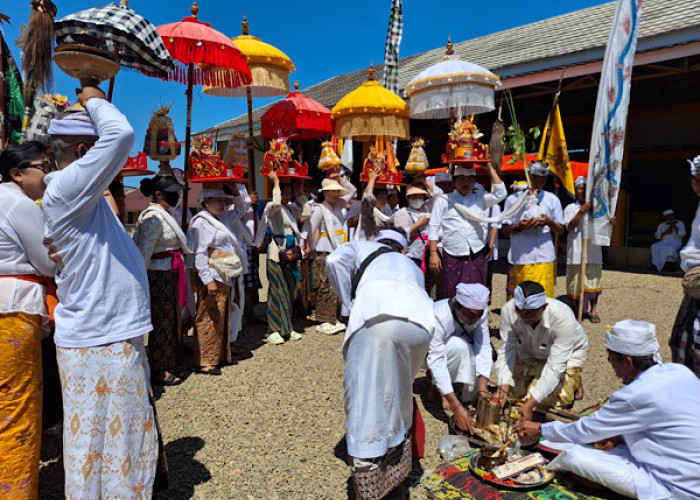 Sambut Nyepi 1948 Saka, Umat Hindu Bengkulu Bersihkan Energi Negatif Lewat Tawur Kesanga