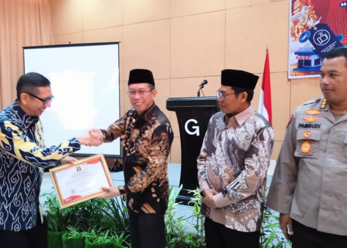 Pemerintah Provinsi Bengkulu Terima Penghargaan dari Kemenkumham RI