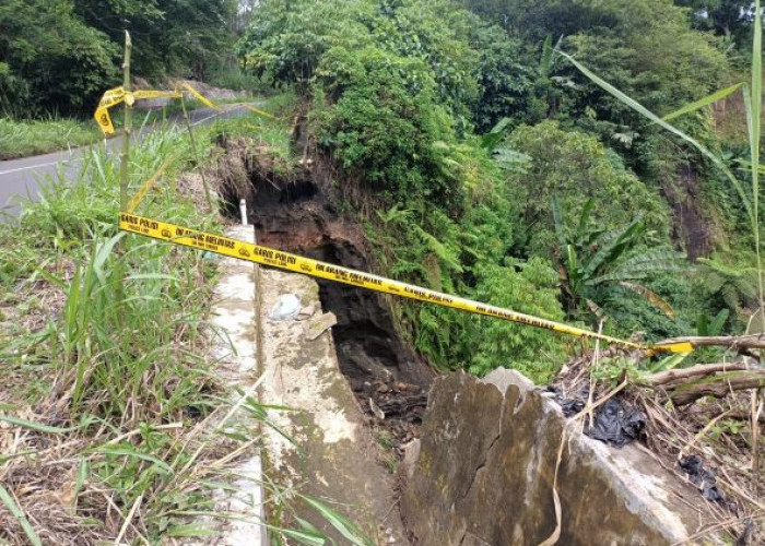 Longsor, Jalan Provinsi di Kecamatan Seberang Musi Kepahiang Terancam Putus, Pemprov Diminta Gerak Cepat